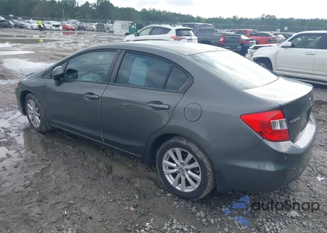 2012 Honda Civic Ex-L из США, поврежденный, VIN 2HGFB2F98CH579911
